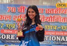 Harsiddhi Shooting Player: भीलवाड़ा की नन्हीं निशानेबाज हरसिद्धि का कमाल, राज्य स्तरीय राइफल शूटिंग में जीता सिल्वर