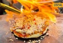 Jai Govind Fire Kulcha I जयपुर में छोले-कुलचे का बदला अंदाज, आग पर बनता है फायर कुलचा