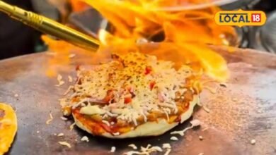 Jai Govind Fire Kulcha I जयपुर में छोले-कुलचे का बदला अंदाज, आग पर बनता है फायर कुलचा