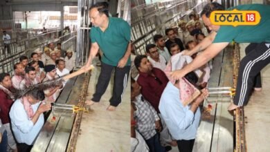 KhatuShyam Ji: खाटूश्यामजी पहुंचे वन मंत्री संजय शर्मा,लखदातार के दरबार में नवाया शीश,सुख-समृद्धि की मांगी दुआ