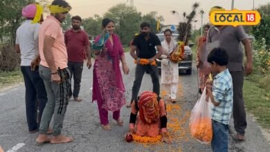 KhatuShyam Ji: हरियाणा से खाटूश्याम जी तक 273 किलोमीटर की दंडवत यात्रा कर रही ANM रेणु, 9 साल से नहीं किया अन्न ग्रहण