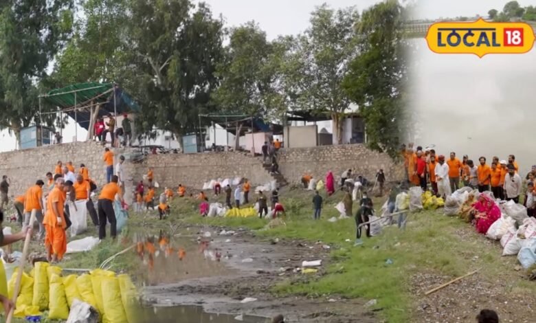 Lordiyaa Talab Pali: जिस तालाब ने पाली की प्यास बुझाई, आज उसी में उतरे जीवराज श्रीमाली, सैकड़ों टन कचरा निकाला