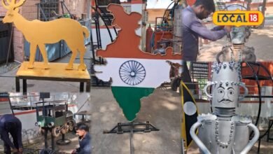 Scrap Waste Reuse: कबाड़ पड़ा था बेकार, जोधपुर में रेलकर्मियों ने हुनर से बना दिए शेर और रोबोट