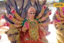 Sikar Durga Idol: सीकर में दिन-रात गढ़ी जा रहीं मां दुर्गा की प्रतिमाएं, बंगाल की मिट्टी से बन रही भव्य प्रतिमाएं