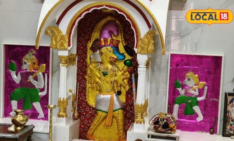 Unique Temple: युद्ध के समय छिपाई गई मूर्ति, खेत में मिली तो बना मंदिर; बीकानेर के पंचमुखा हनुमान जी की अनोखी कहानी