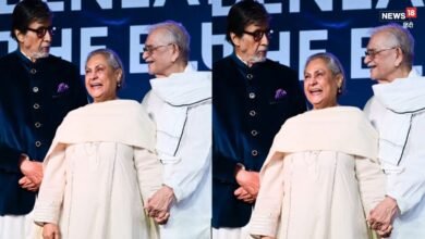 'अरे जया जी हंसती भी हैं', अमिताभ बच्चन-गुलजार संग खिलखिलाती दिखीं जया बच्चन
