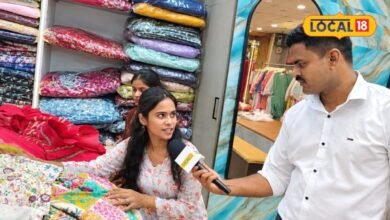 डांडिया नाइट और गरबा को लेकर चनिया चोली, शरारा और गरारे की बढ़ी डिमांड, 700 में उपलब्ध है ड्रेस, ग्रेटर नोएडा के बाजार में लग रही भीड़