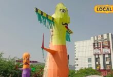 दशहरे से पहले अजमेर में रावण का बाजार तैयार, कीमत 1100 रुपए से शुरू होकर 50 हजार तक