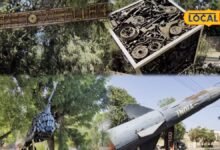 शहीद उद्यान में बना कबाड़ का अनोखा मिनी म्यूजियम, गाड़ियों के कलपुर्जों से बनी भारत माता और मोर