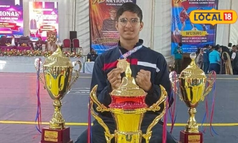 सुबह 4 घंटे और शाम को 4 घंटे प्रैक्टिस, रात में पढ़ाई; कोटा के कुणाल ने ऐसे जीता नेशनल वुशू में गोल्ड मेडल